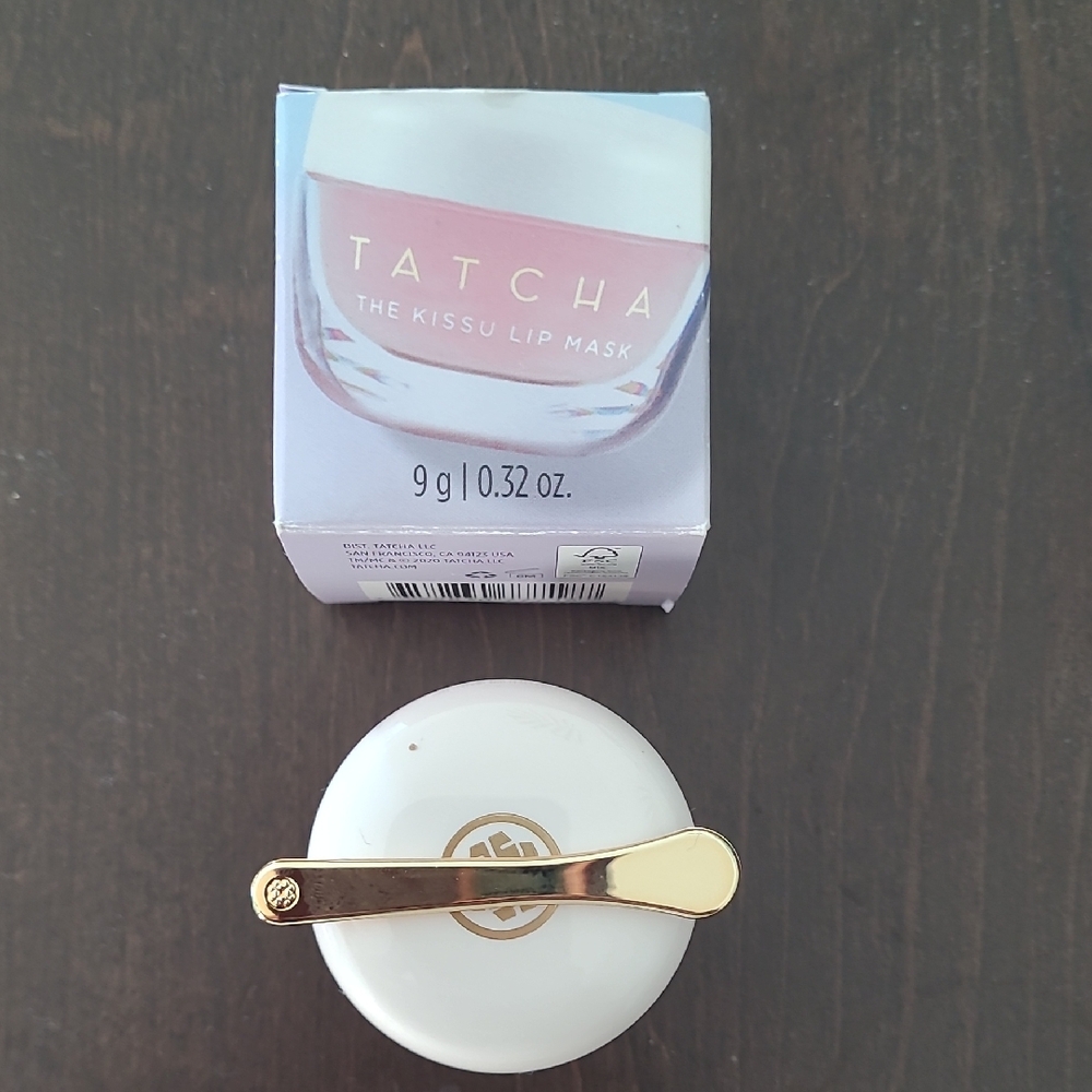 NIB Tatcha Kissu Lip Mask Japanese Peach Lip Jelly 9 g (0.32 oz)